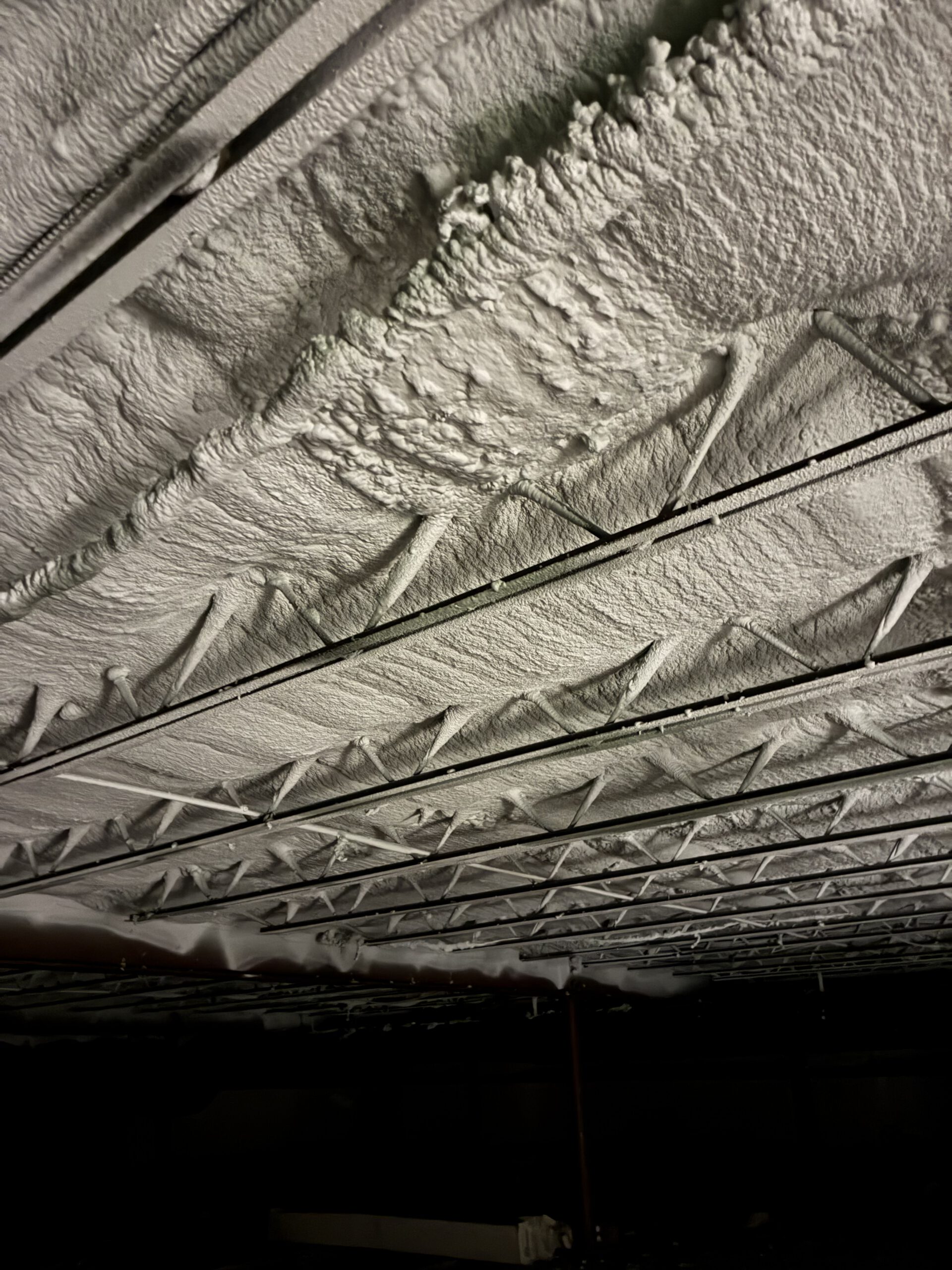 Spray foam insulation and thermal coating at Grace Chapel Church in Foxboro